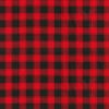 Red   Black Plaid Cotton Fabric by Keepsake Calico